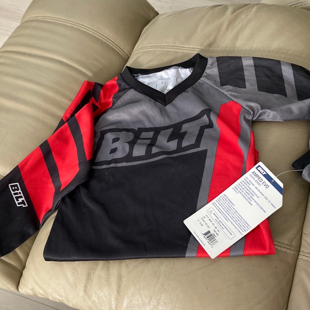 BILT long sleeve dirt-bike riding shirt